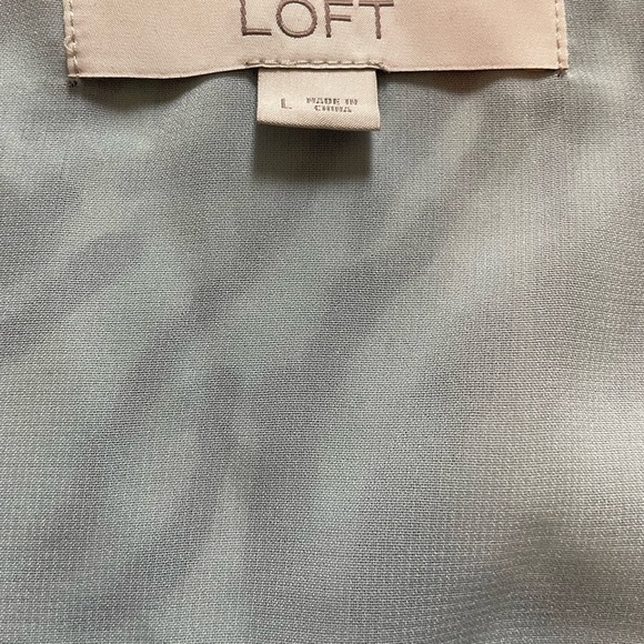 𝅺loft Blue Print Lined Tank Top - Picture 7 of 10